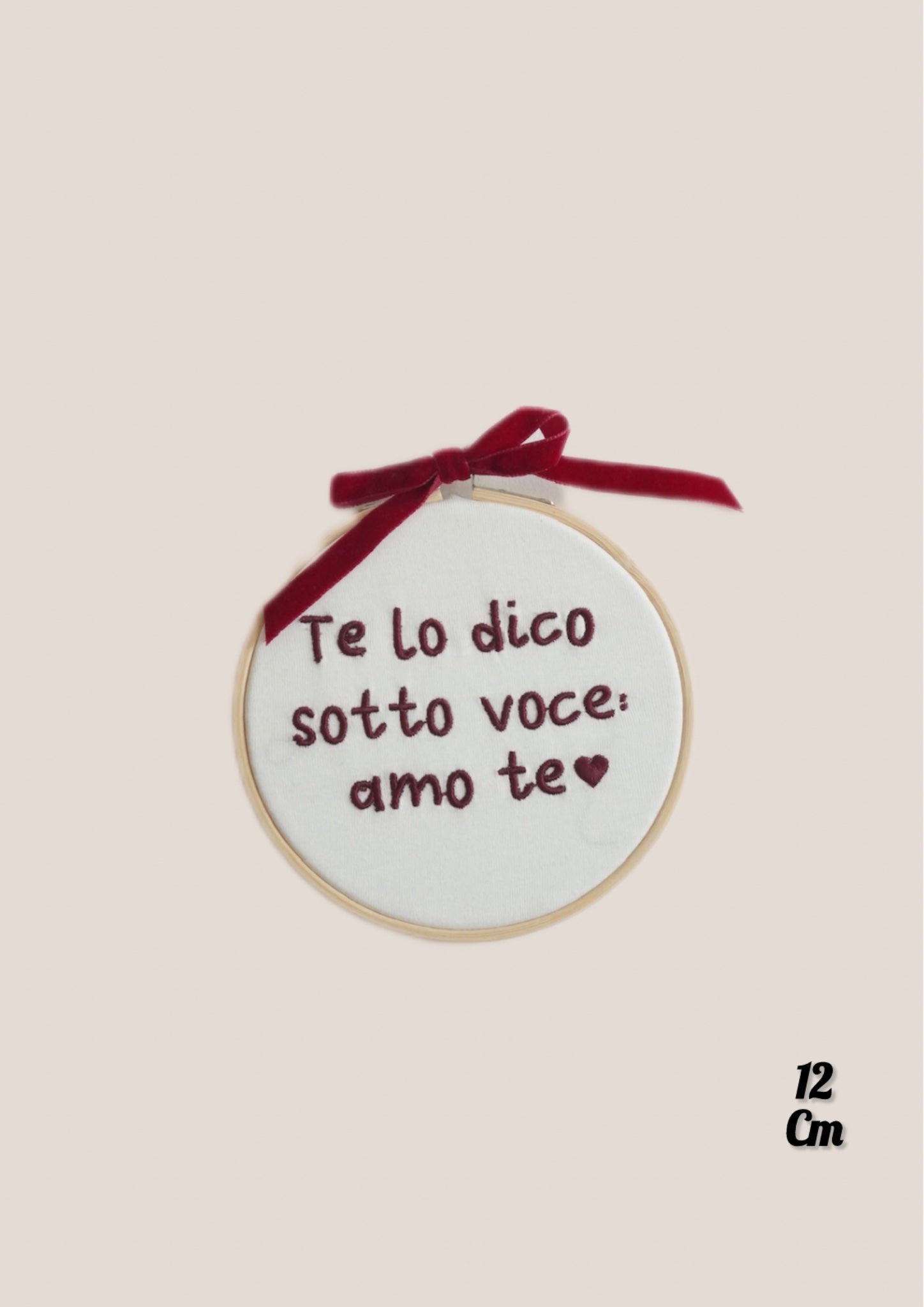 Telaio da personalizzare con testo